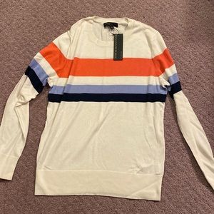 Banana Republic silk cotton crew neck sweater